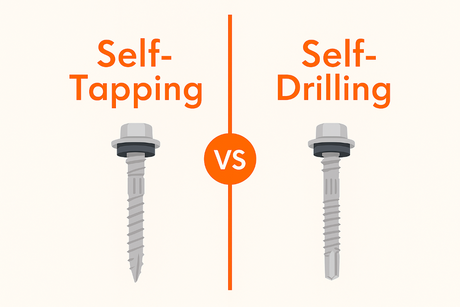Self Tapping vs Self Screwing screws