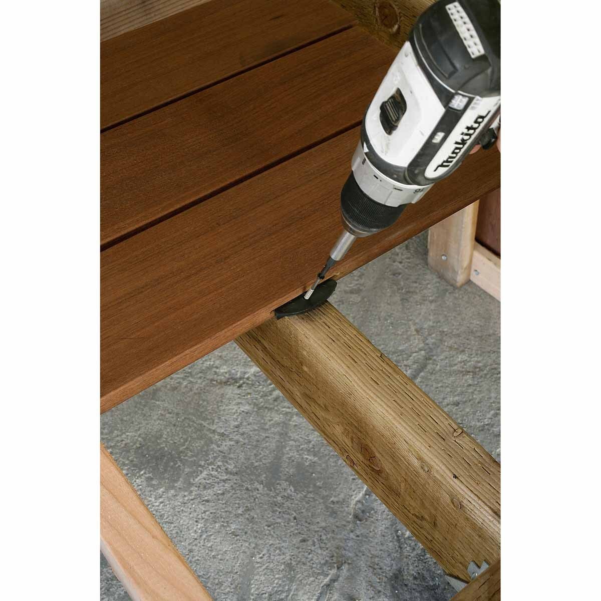 Simpson 175-EB TT Strong-Tie Simpson Hidden Deck Fastener Kit with Screws (175 Pack) for Invisible Deck Board Installation - 2
