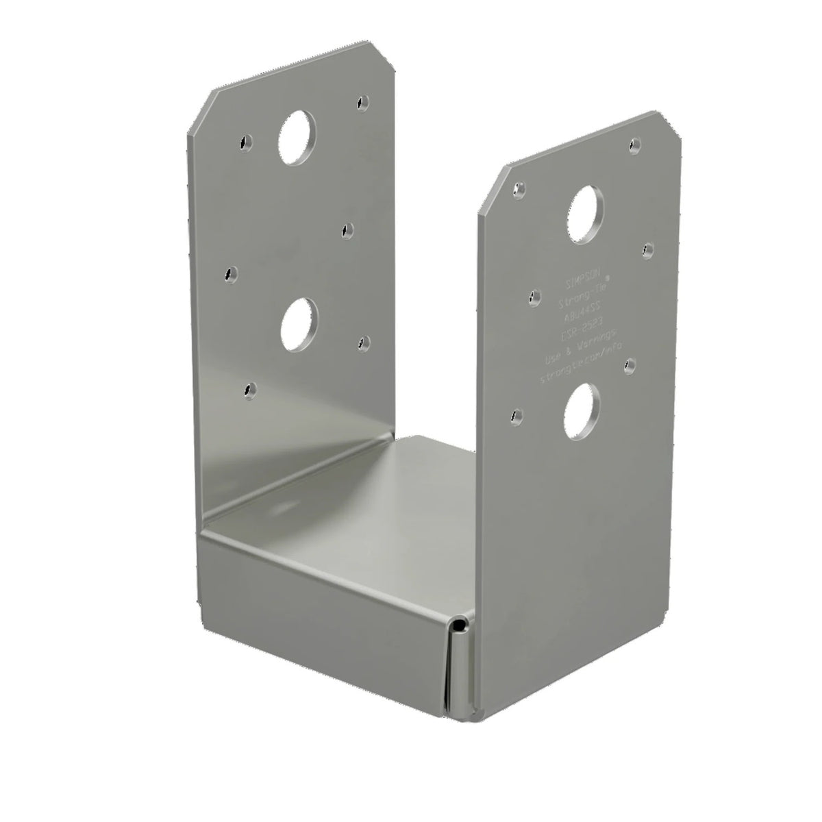 Simpson Strong-Tie ABU44SS (4" x 4") Stainless Steel Adjustable Post Base for Wood Posts