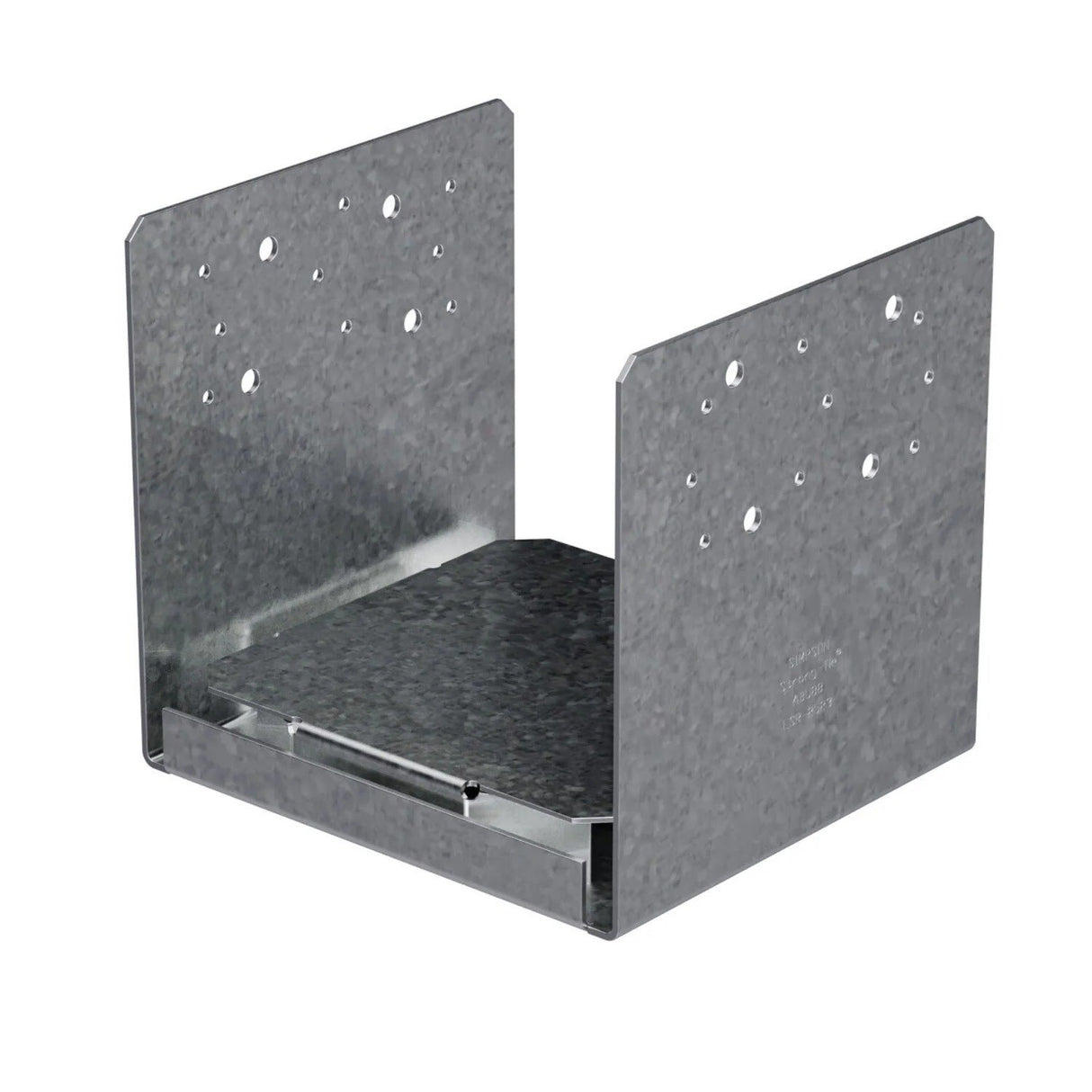 Simpson Strong-Tie ABU88RZ (8" x 8") Adjustable Post Base for Rough Lumber with ZMAX Finish