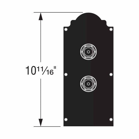Simpson Strong-Tie APBDW44 (4" x 4") Decorative Post Base Cover - Black Composite Plastic - 2