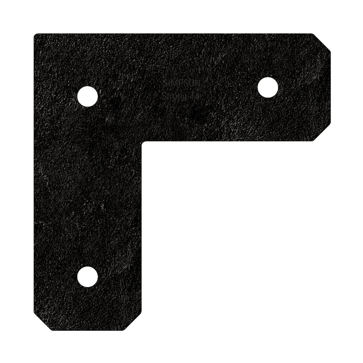 Simpson Strong-Tie APVL4 (8-1/4") 12Ga Outdoor Accents L Strap Tie - ZMAX/Black Powder Coating