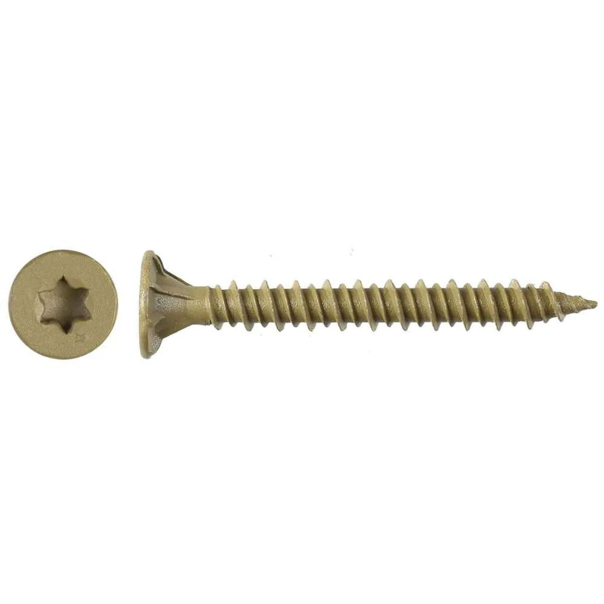 Simpson Strong-Tie CBHL114R200 Cement Board Screw High-Low Thread T25 Star Drive (200 Pack)