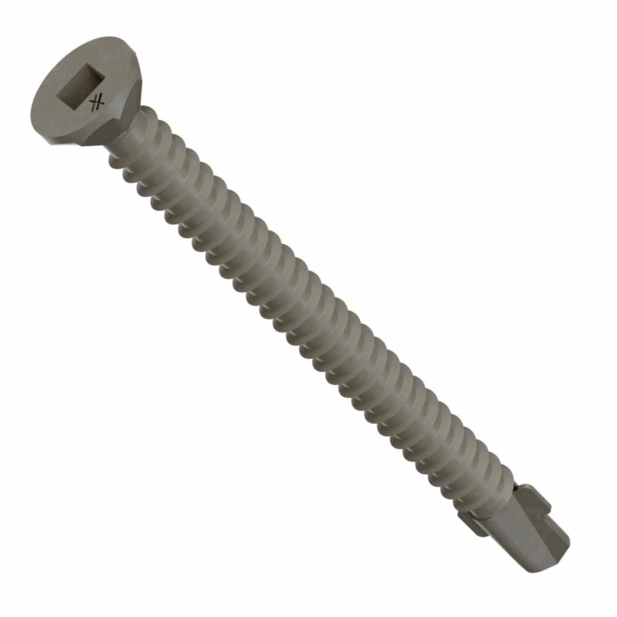 Simpson Strong-Tie CBSDQ214S (#10 x 2-1/4") Collated Sheathing-to-CFS Screw, Quik Guard Coating (1000 Pack) - 2