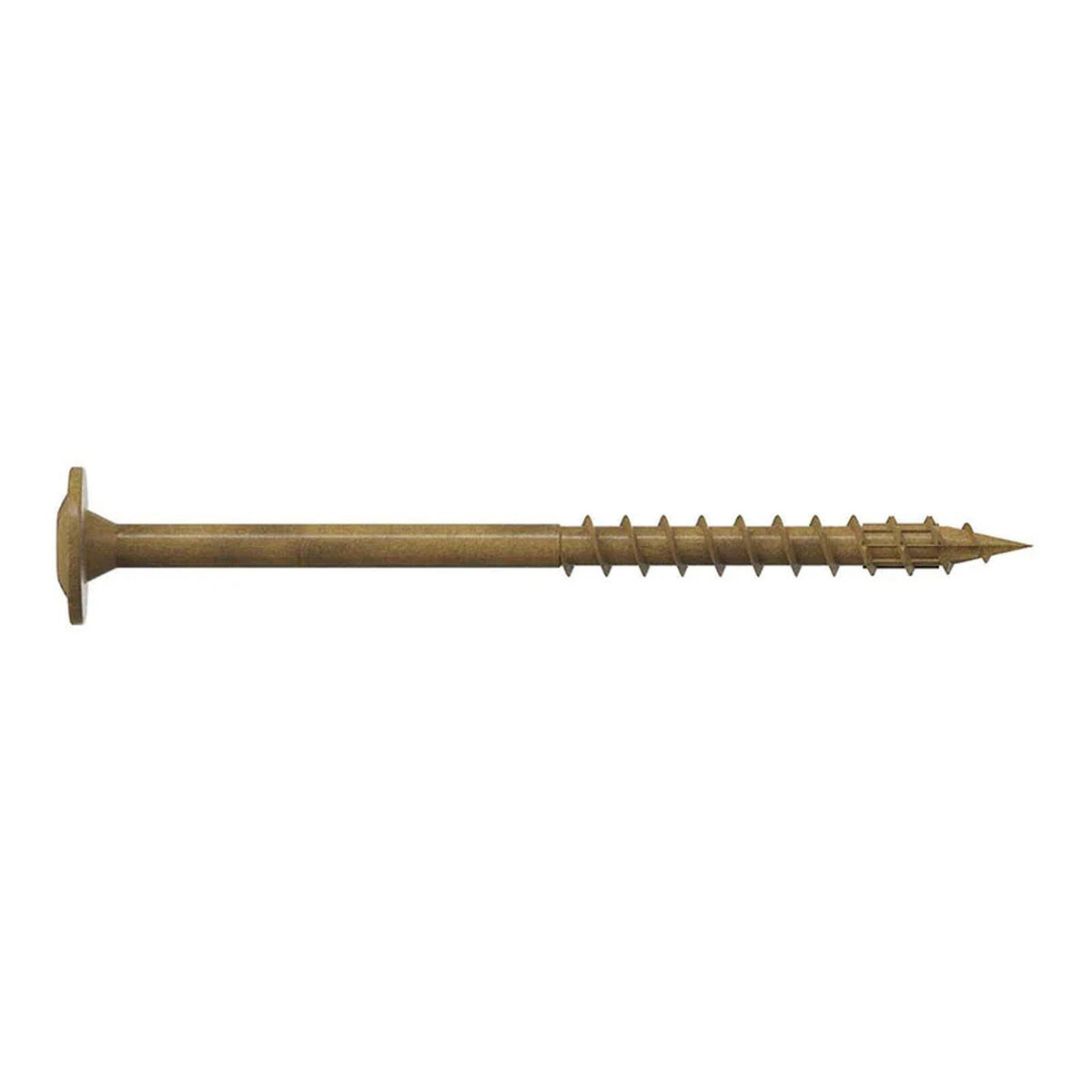 Simpson Strong-Tie CBT08212MB (#8 x 2-1/2") T20 Wafer-Head Construction Screw, Quik Guard Coating, Tan (1750 Pack)