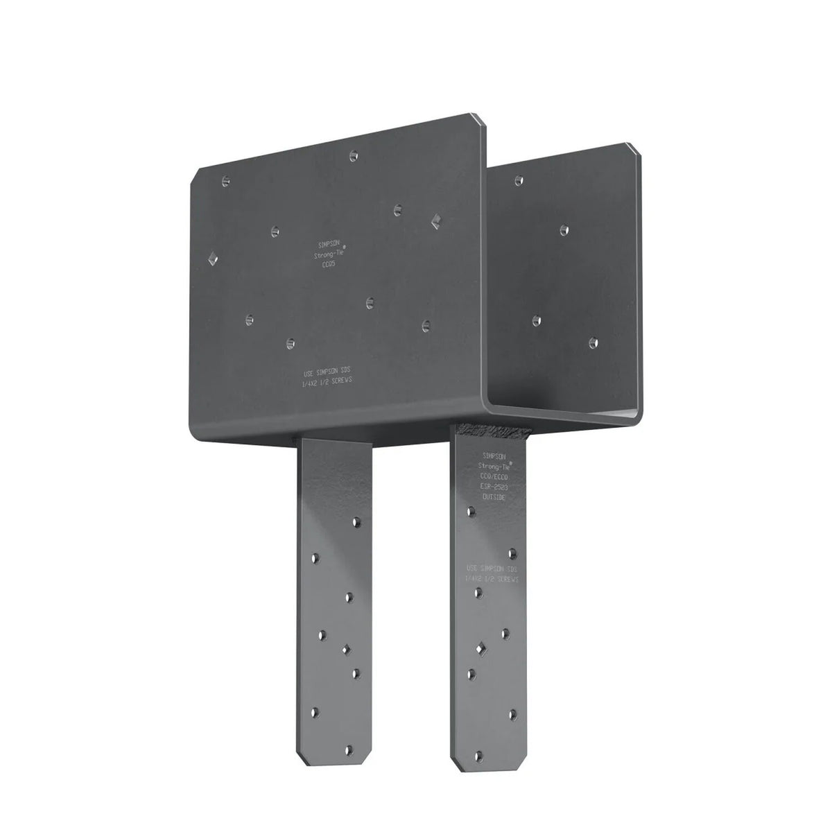 Simpson Strong-Tie CCQ5-6SDS2.5 (5-1/8" Beam x 6x Post) Column Cap with SDS Screws