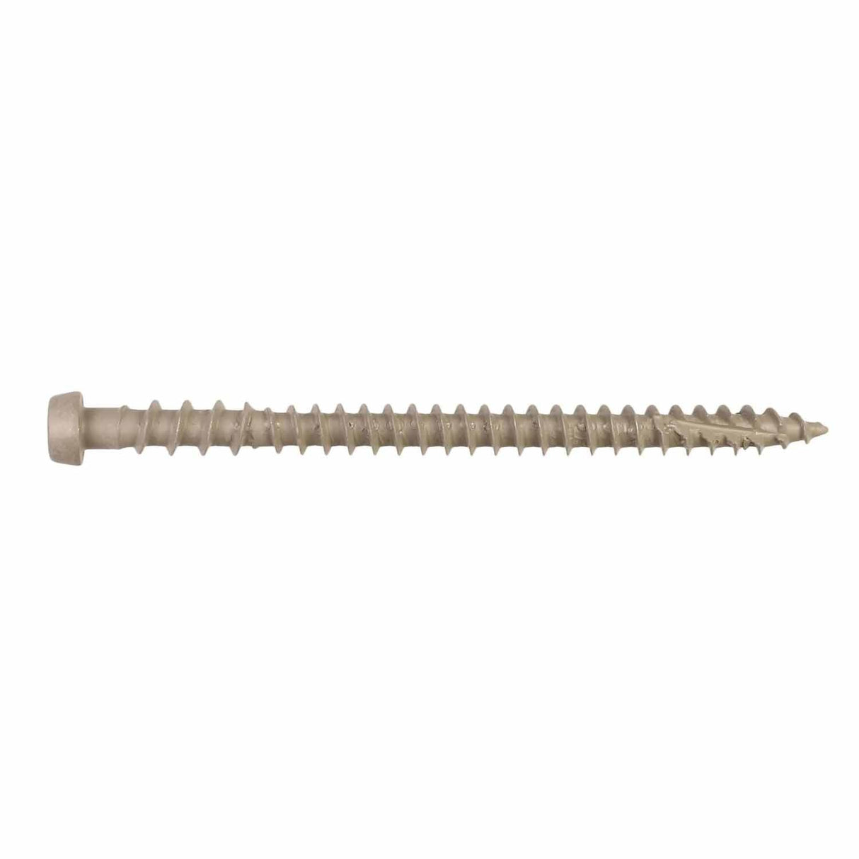 Simpson Strong-Tie DCU234GR01R70 Deck-Drive (#10 x 2-3/4") T20 DCU Quik Guard Composite Screw, Gray 01 (70 Pack)