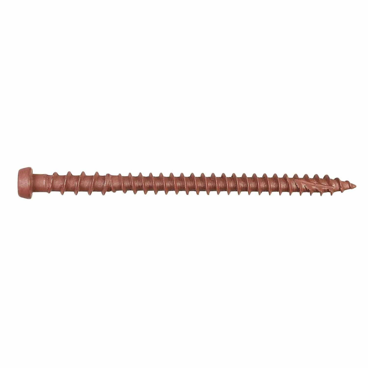 Simpson Strong-Tie DCU234RDR70 Deck-Drive (#10 x 2-3/4") T20 DCU Quik-Guard Composite Screw, Red (70 Pack)