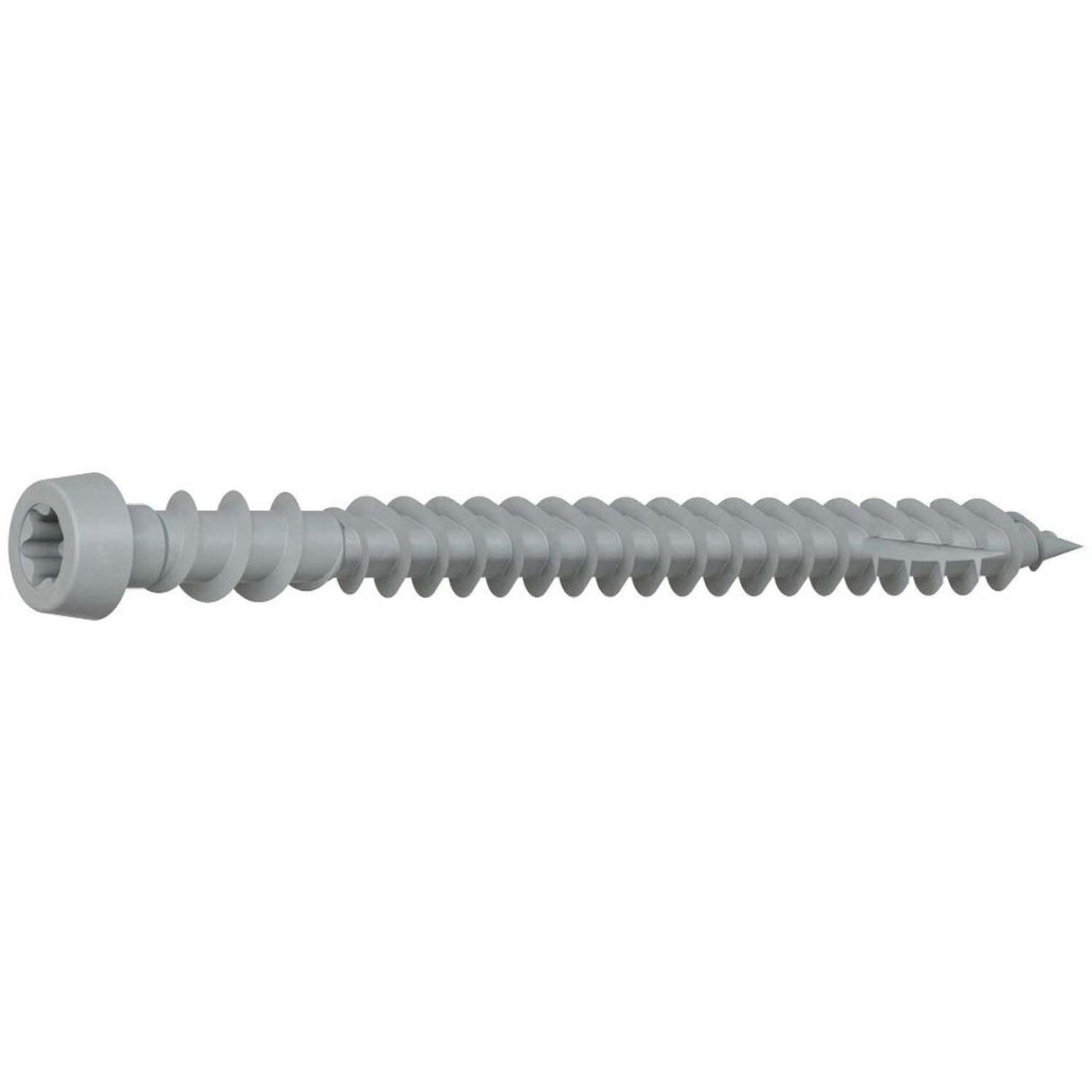 Simpson Strong-Tie DCU238SGR Deck-Drive (#10 x 2-3/4") T20 DCU Quik Guard Composite Collated Screw, Gray (1000 Pack) - 2