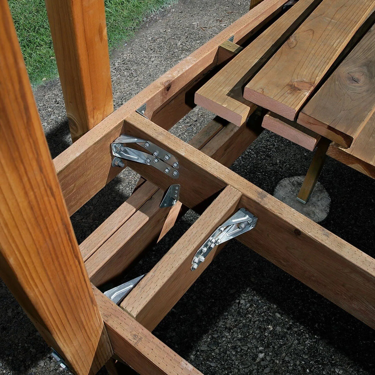 Simpson Strong-Tie DTT2Z-SDS2.5 (2-1/2") Deck Tension Tie with ZMAX Finish and SDS Screws - 5