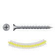 Simpson DWHL178PS Quik Drive Drywall Screw High/Low Threads Gray Phosphate (2000 Pack)