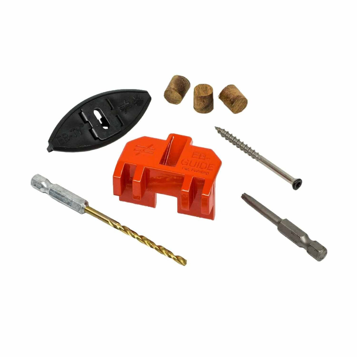 Simpson Strong-Tie EB316WP316R175 (1-5/8") Premium Hidden Deck Fastener System with Type 316 Screws (175 Pack)