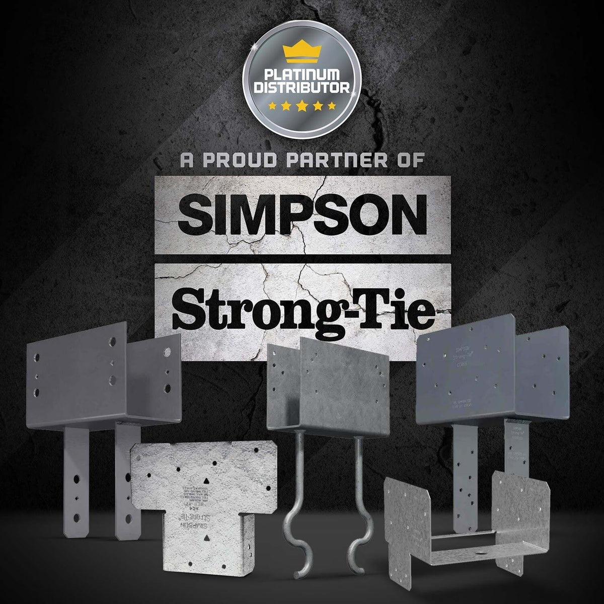 Simpson Strong-Tie ECC66 (6x Beam, 6x Post) End Column Cap - 4
