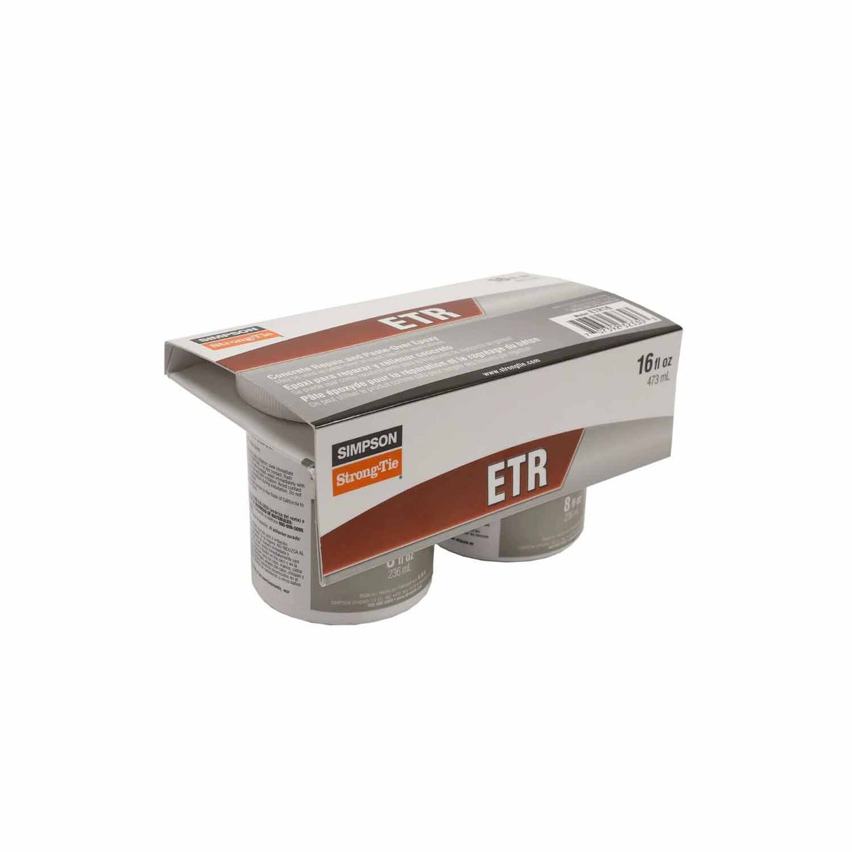 Simpson Strong-Tie ETR16 (16 oz.) Concrete Repair Paste-Over Epoxy (1 Piece)