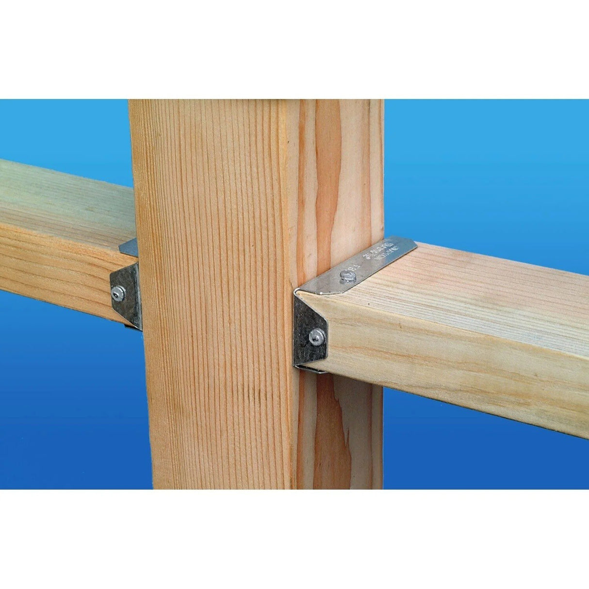 Simpson Strong-Tie FB24SS Stainless-Steel Fence Rail Bracket for 2x4 - 2