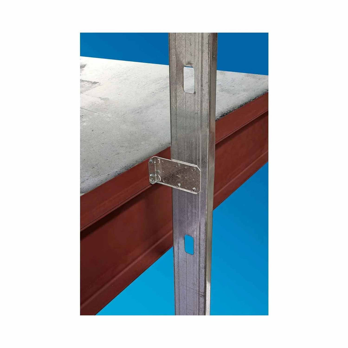 Simpson Strong-Tie FCB43.5-R25 (3-1/2 Inch) Fixed-Clip Connector for Cold-Formed Steel Framing (25 Pack) - 4