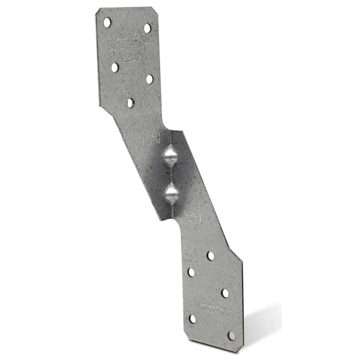 Simpson Strong-Tie H2.5AZ (1-3/8" x 6" 18-Gauge) Hurricane Tie - ZMAX Finish