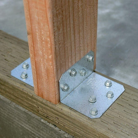 Simpson Strong-Tie A23 (2" x 1-1/2" x 2-3/4") 18Ga Galvanized A Angle for Wood Applications - 2