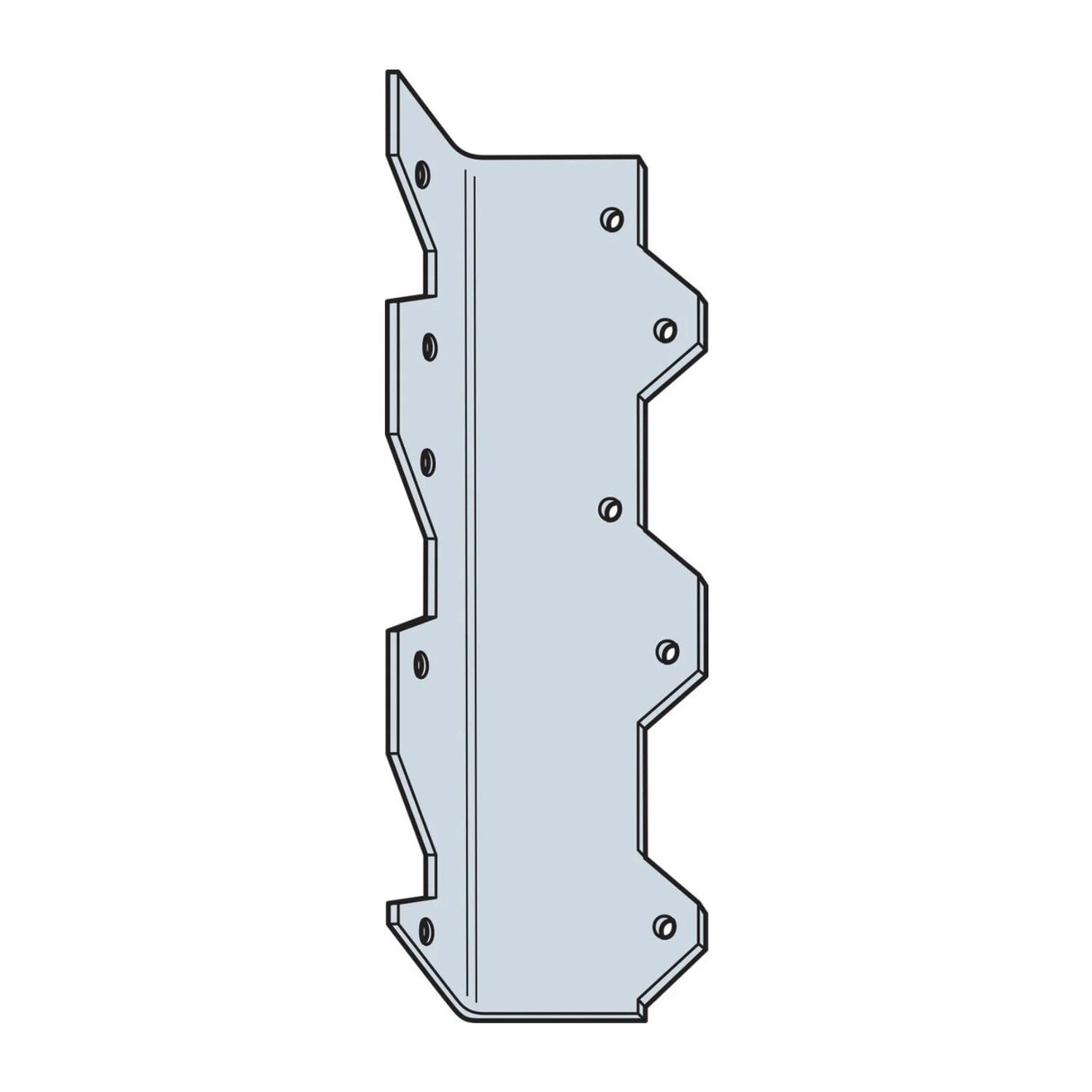 Simpson Strong-Tie L90Z (9") Reinforcing L Angle, ZMAX Galvanized - 2