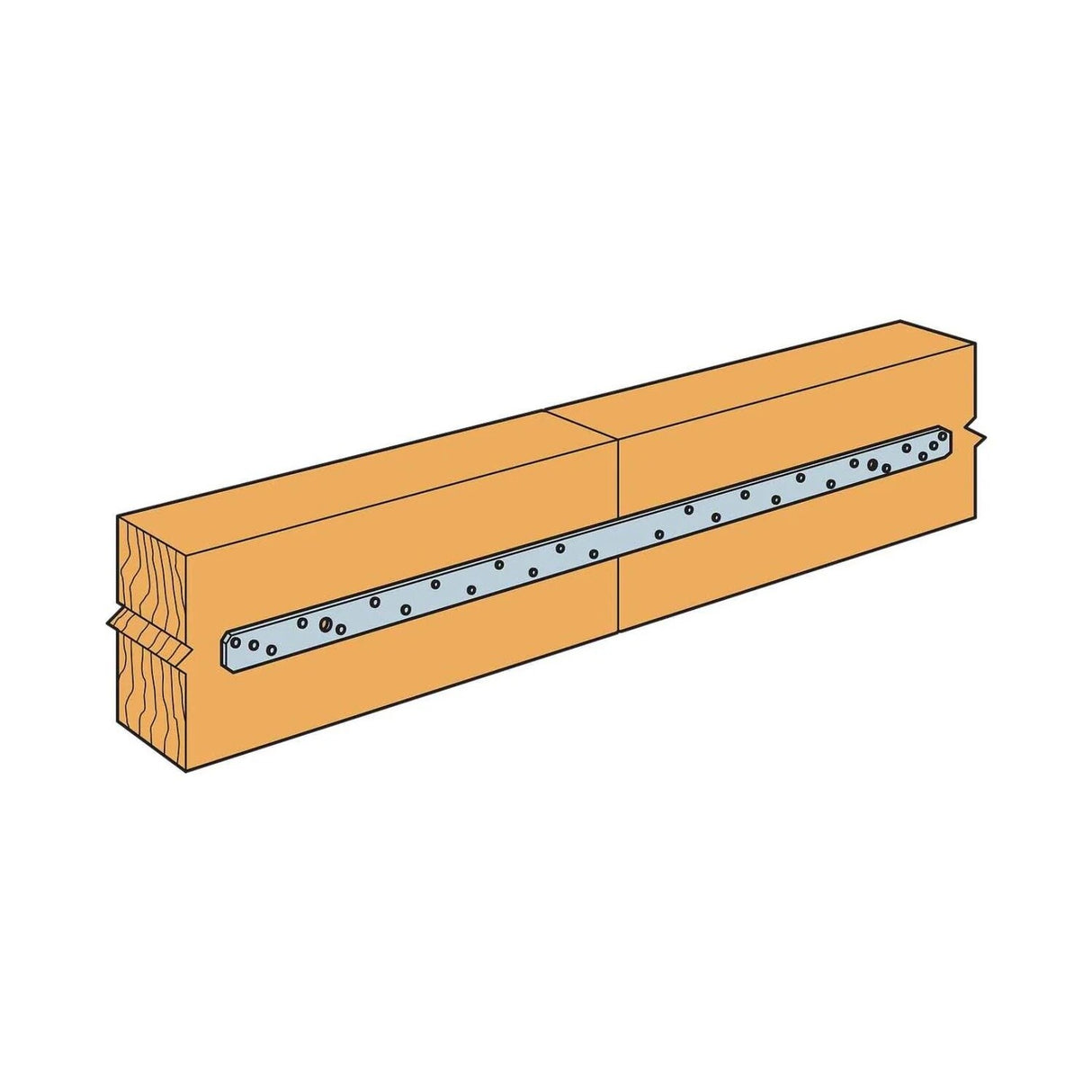 Simpson Strong-Tie LSTA36 (1-1/4" x 36") 18-Gauge Galvanized Strap Tie - 4