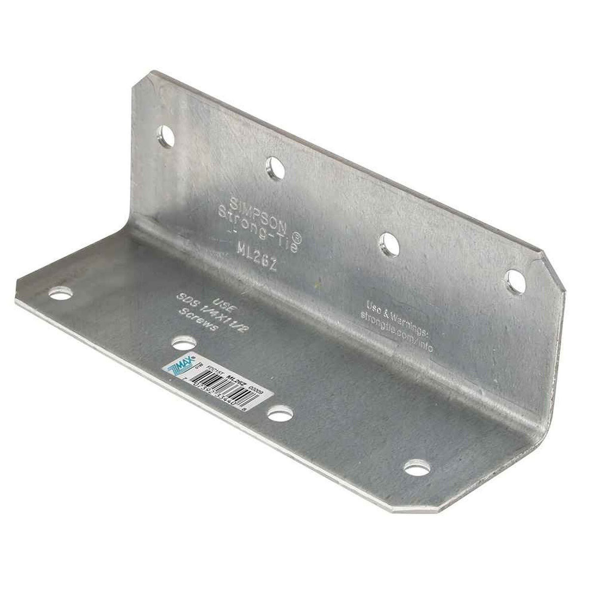 Simpson Strong-Tie ML26Z (2 in. x 6 in.) Medium L Angle ZMAX Finish