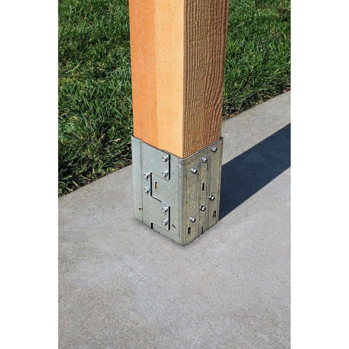 Simpson Strong-Tie MPB66Z (6x6) Moment Post Base - Zmax Finish - 3