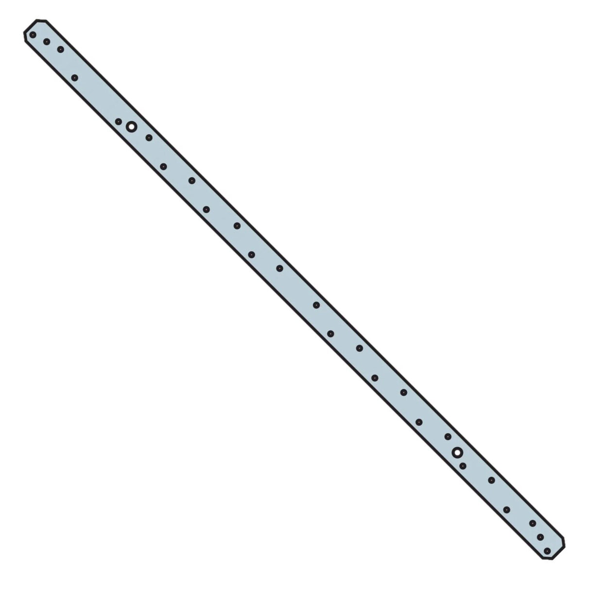 Simpson Strong-Tie MSTA36Z (36") 16-Gauge ZMAX Galvanized Medium Strap Tie - 3