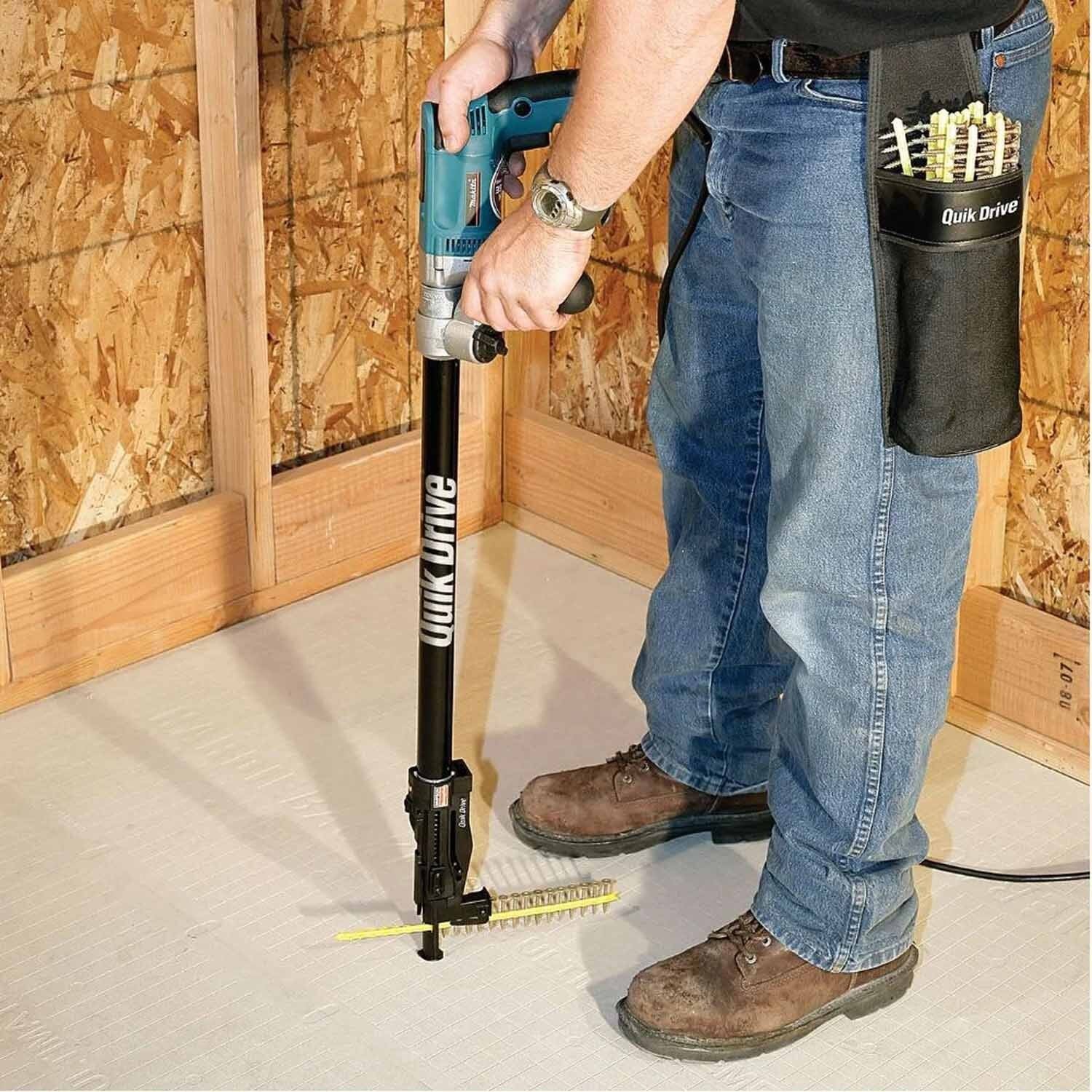 Simpson Strong-Tie MTH114S (#7 x 1-1/4") Strong-Drive MTH Wood Underlayment Screw (Collated) Gray Phosphate (2500 Pack) - 3