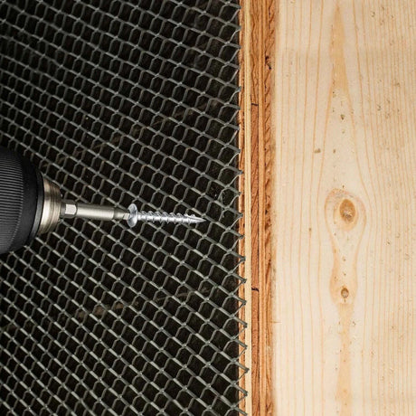 Simpson Strong-Tie S08C100TSC (#8 x 1" #2 Square Drive) Truss-Head Screw, Type 305 (100 Pack) - 2