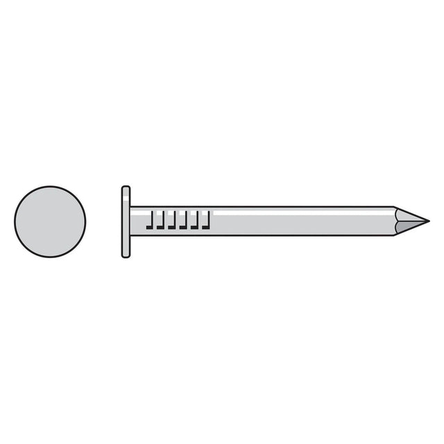 Simpson Strong-Tie S310RNB (1-1/4" x .131") Roofing Nail, Smooth Shank Type 304 (25 Pack)