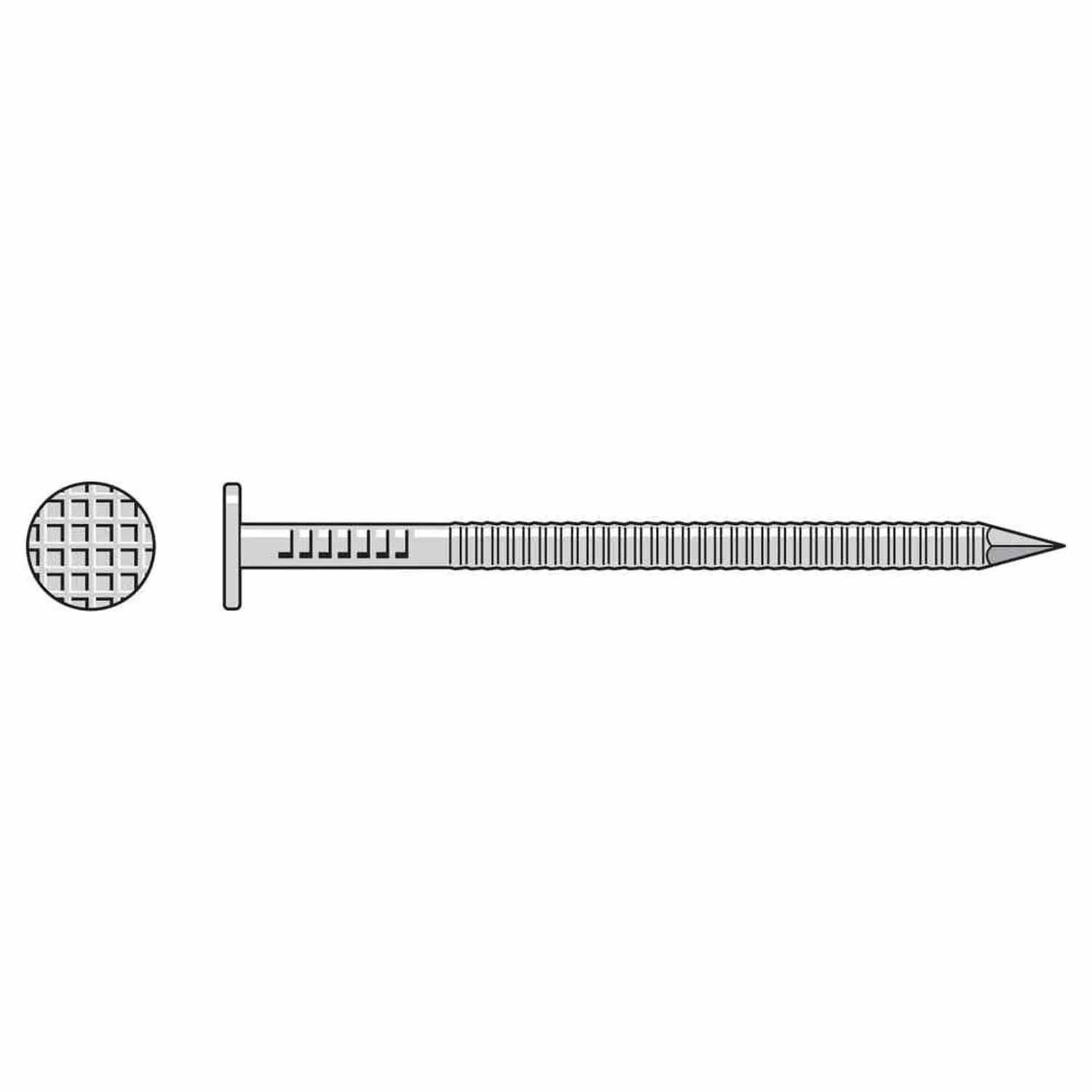 Simpson Strong-Tie S5SND1 (5d 1-3/4" x 0.083") Stainless Steel Wood Siding Nail (1 lb. Tub)