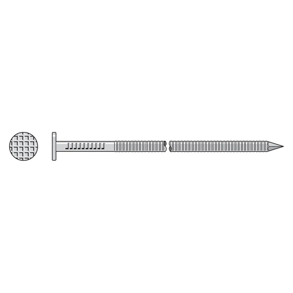 Simpson Strong-Tie S60APBB (5") 8ga 60d Annular Ring Shank Post and Beam Nail (25 lb.Pkg)