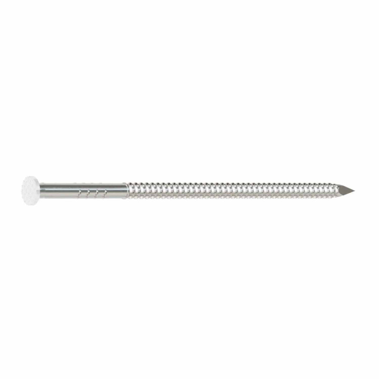 Simpson Strong-Tie S8SNDW5 (2-1/2" x .092") 14Ga Stainless Steel Painted Siding Nail - White (5 lb. Tub)
