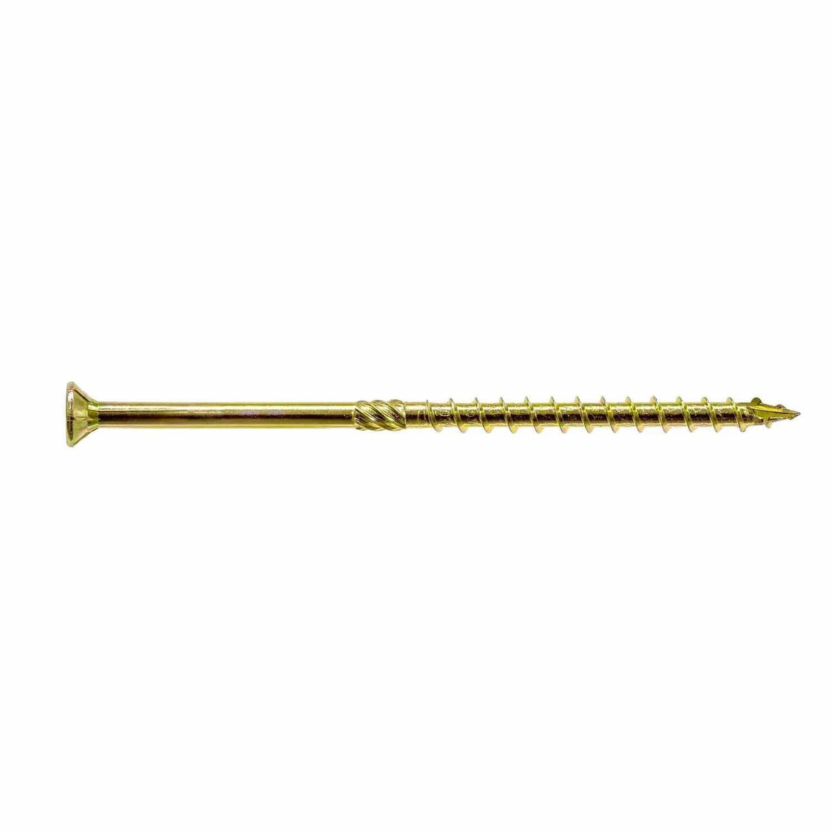 Simpson Strong-Tie SDCP22614 Strong-Drive (0.225" x 6-1/4") T40 Yellow Zinc SDCFC Timber-CFC Screw, Flat Head w/ Nibs (250 Pack)