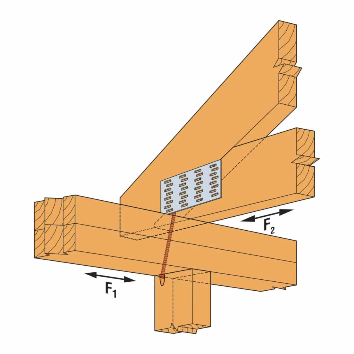Simpson Strong-Tie SDWC15450-KT Strong-Drive(.155" x 4-1/2") T30 E-coat SDWC Truss Screw, Cap Head, Black (50 Pack) - 5