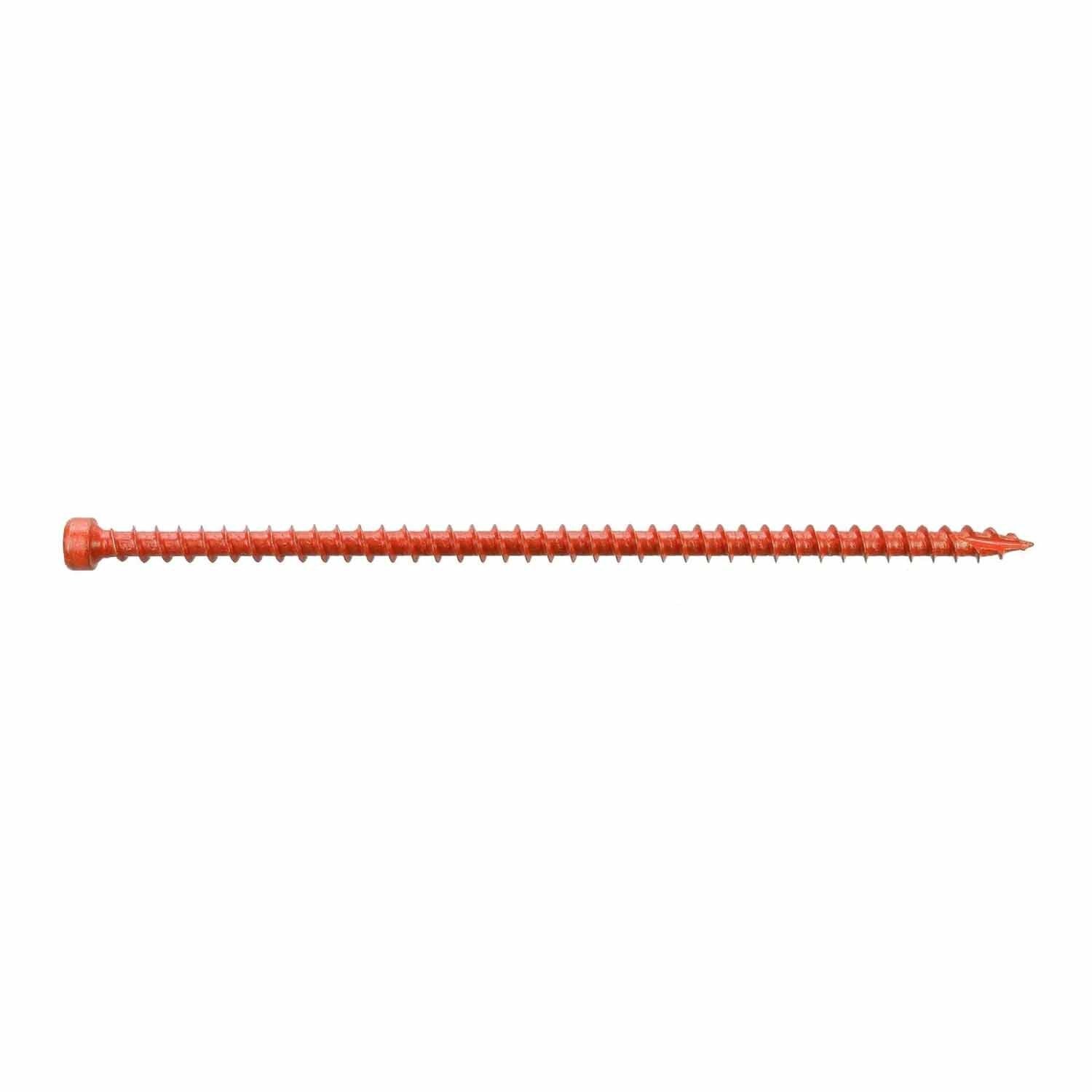 Simpson Strong-Tie SDWC15600B-KT Strong-Drive(.155" x 4-1/2") T30 E-coat SDWC Truss Screw, Cap Head, Orange (500 Pack)
