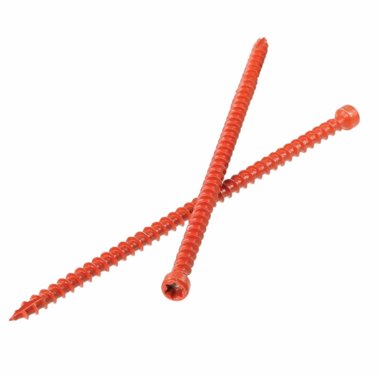 Simpson Strong-Tie SDWC15600B-KT Strong-Drive(.155" x 4-1/2") T30 E-coat SDWC Truss Screw, Cap Head, Orange (500 Pack) - 3
