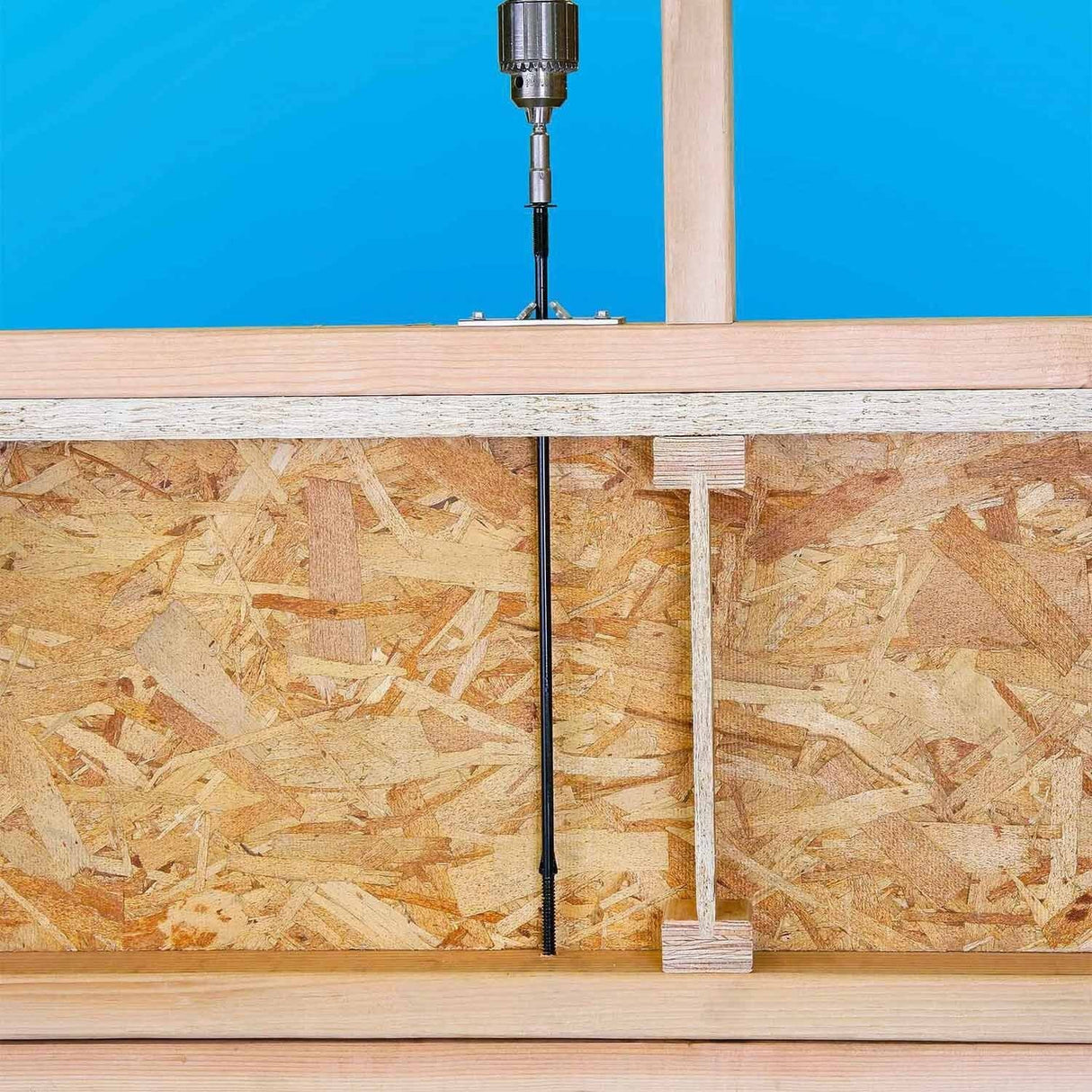 Simpson Strong-Tie SDWF2716-TUW Strong-Drive (0.270" x 16") Floor-to-Floor Screw with E-Coat Finish, Hex Washer Head (25 Pack) - 3