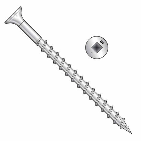 Simpson Strong-Tie SSWSC212BS (#8 x 2-1/2") Strong-Wall Roofing Tile Screw - Collated (1500 Pack) - 2