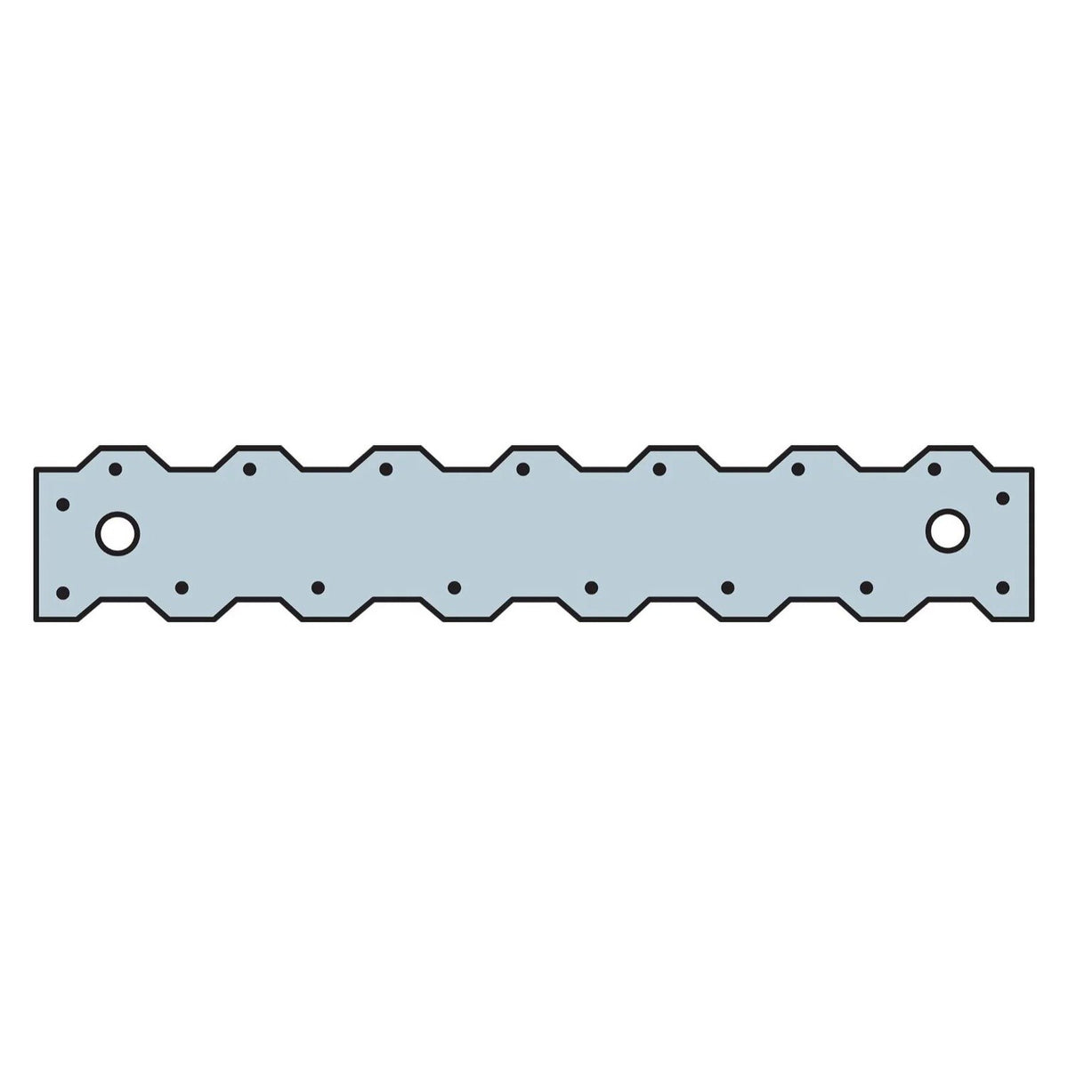 Simpson Strong-Tie ST2122 (12-13/16") 20-Gauge Galvanized Strap Tie
