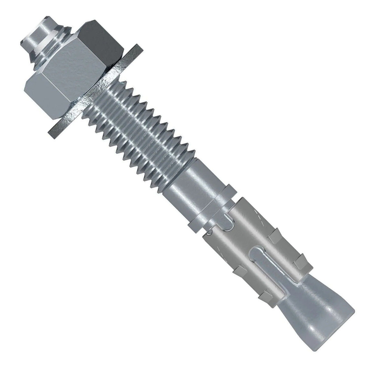 Simpson Strong-Tie STB2-37234 Strong-Bolt (3/8" x 2-3/4") Fully Assembled 2 Wedge Anchor (50 Pack)
