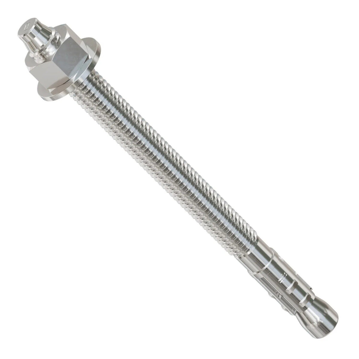 Simpson Strong-Tie STB2-375004SS Strong Bolt (3/8" x 5") Unassembled 2 Wedge Anchor - Type 304 (50 Pack)