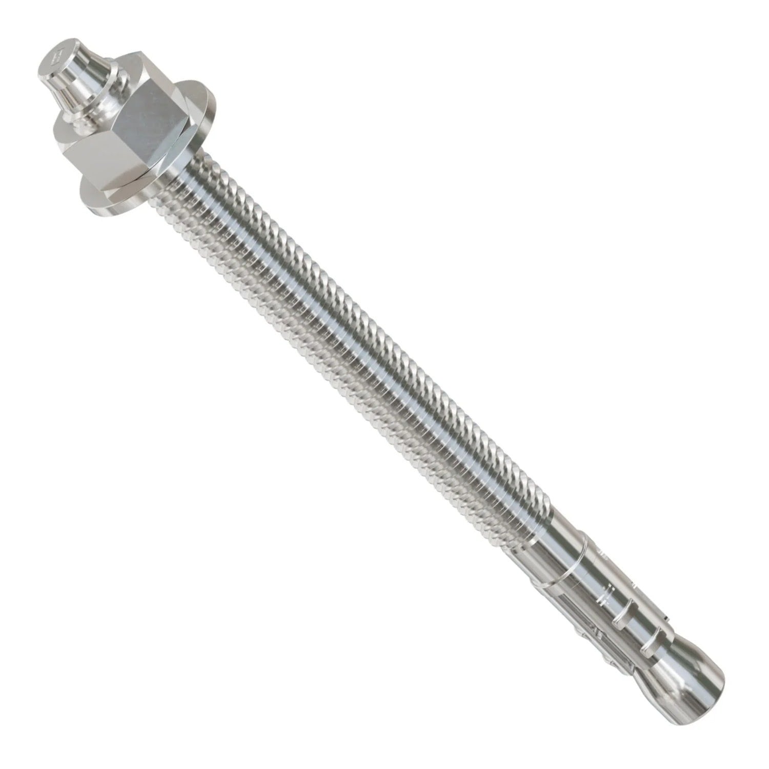 Simpson Strong-Tie STB2-375006SS Strong-Bolt (3/8" x 5") Unassembled 2 Wedge Anchor - Type 316 (50 Pack)