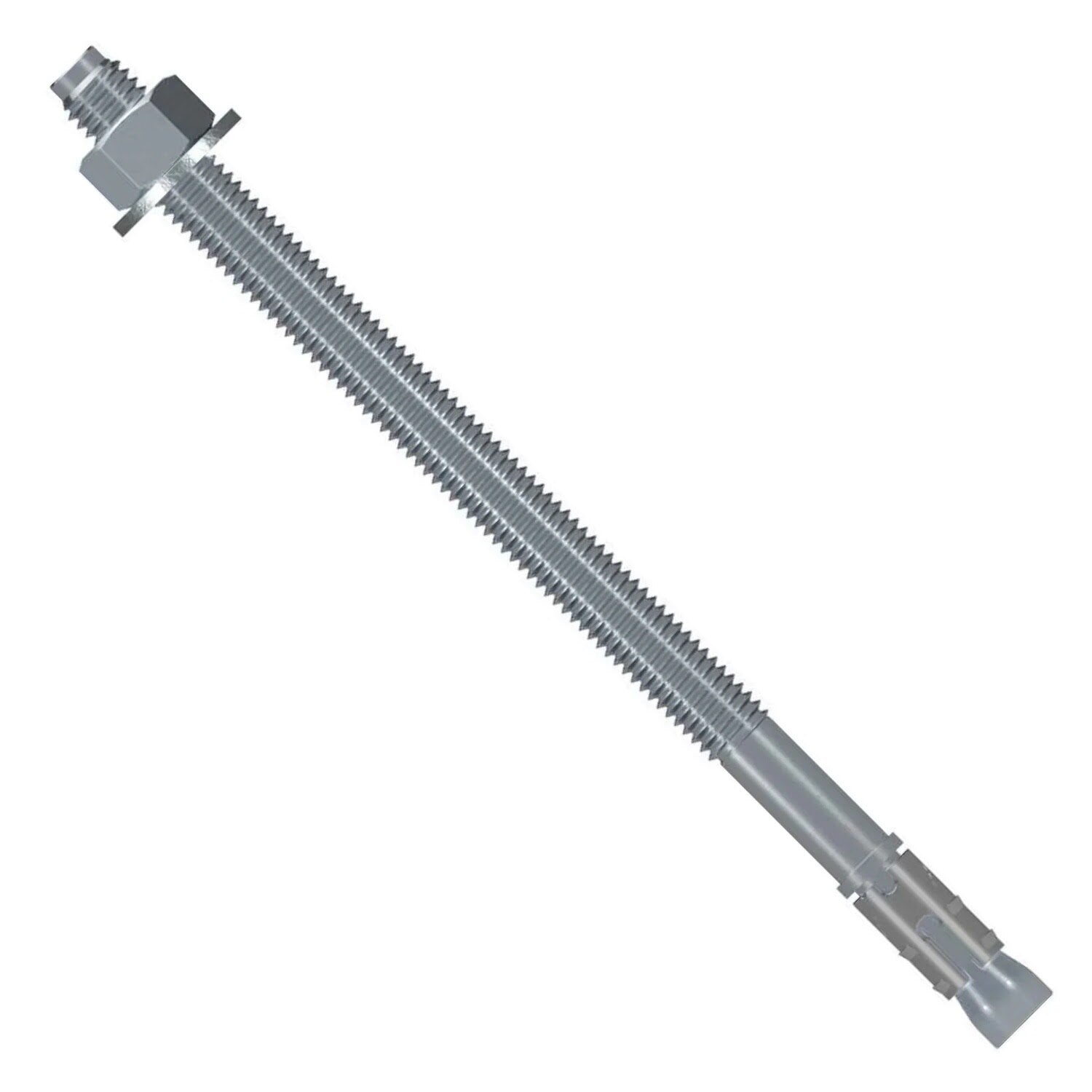 Simpson Strong-Tie STB2-501200R10 Strong-Bolt (1/2" x 12") Zinc-Plated Carbon Steel Wedge Anchor (10 Pack)