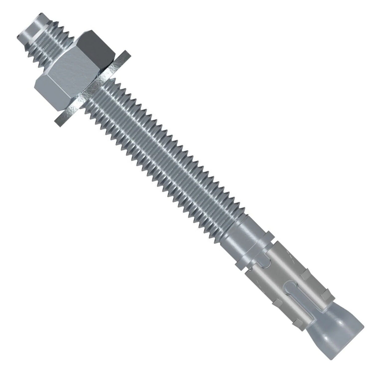Simpson Strong-Tie STB2-504344SS Strong Bolt (1/2" x 4-3/4") Stainless-Steel Wedge Anchor - Unassembledl (25 Pack)