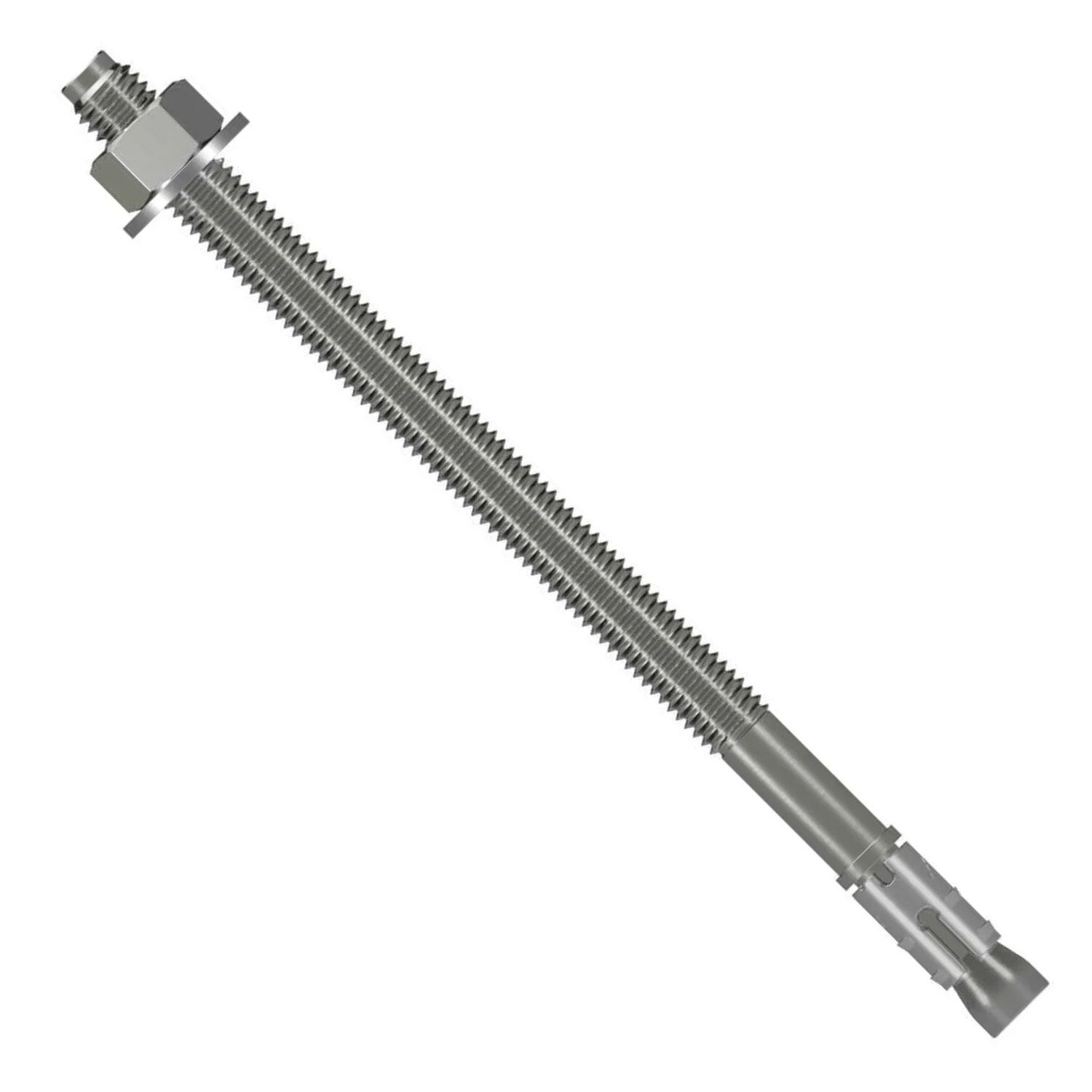 Simpson Strong-Tie STB2-508126SS Strong Bolt (1/2 in. x 8-1/2 in.) Stainless-Steel Wedge Anchor - Unassembled (25 Pack)
