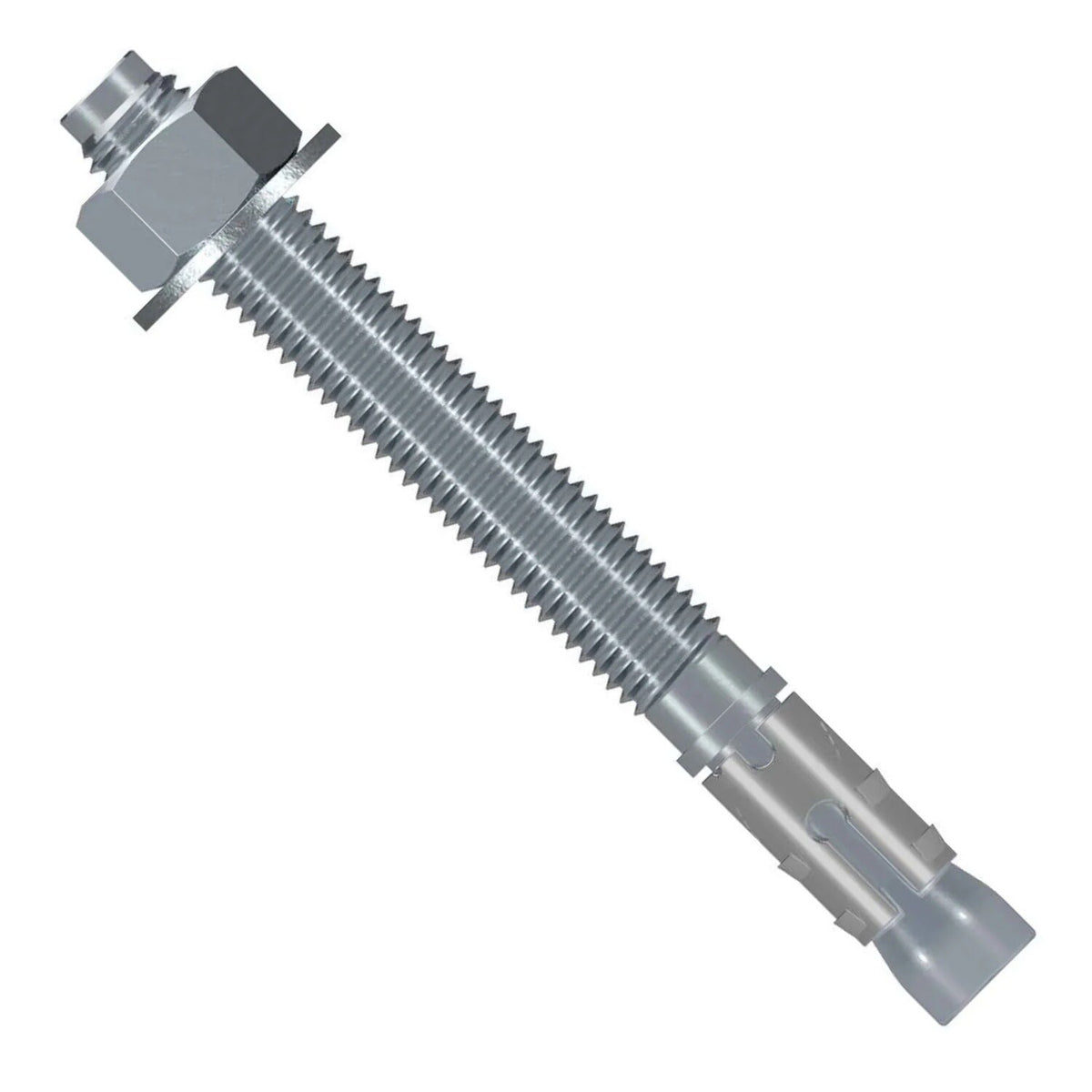 Simpson Strong-Tie STB2-62600P1 Strong-Bolt (5/8" x 6") 2 Wedge Anchor - Zinc Plated (1 Piece)