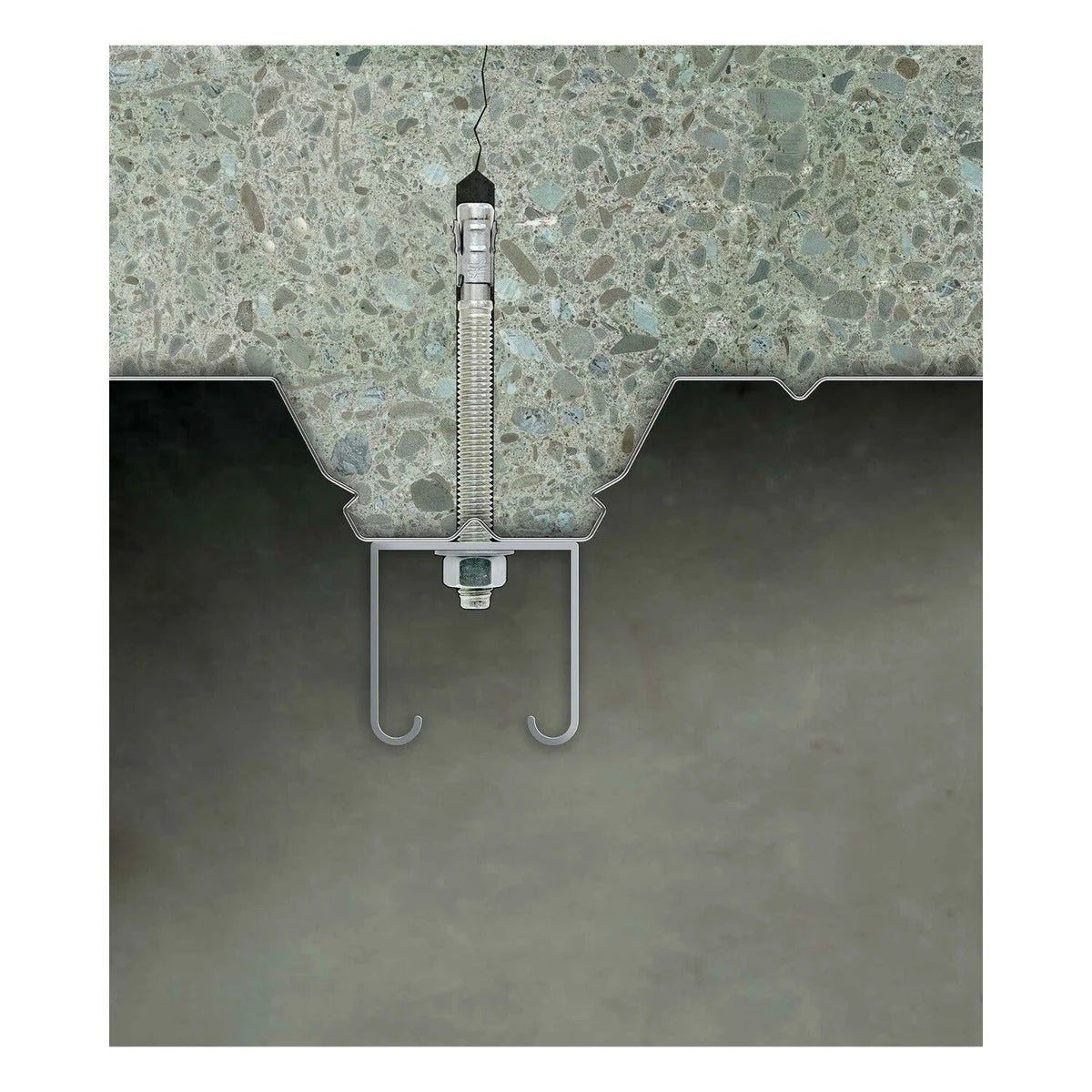 Simpson Strong-Tie STB2-751200R5 Strong-Bolt (3/4" x 12") 2 Wedge Anchor - Zinc-Plated Carbon Steel (5 Pack) - 6