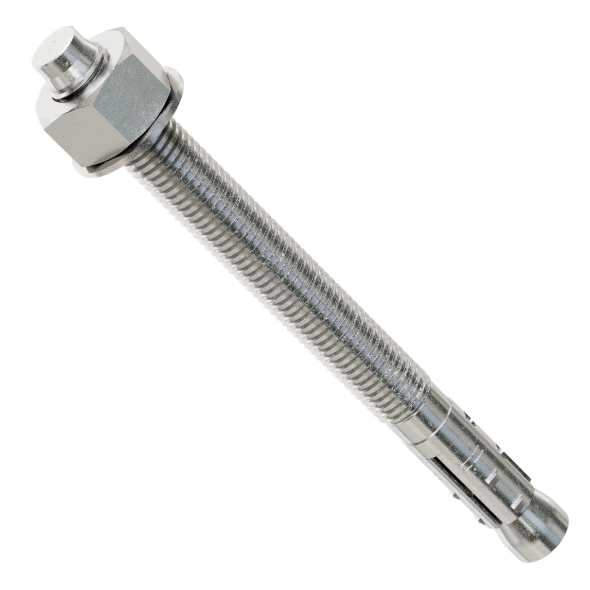 Simpson Strong-Tie STB2-758124SS Strong Bolt (3/4" x 8-1/2") 2 Wedge Anchor - Type 304, Unassembled (10 Pack)