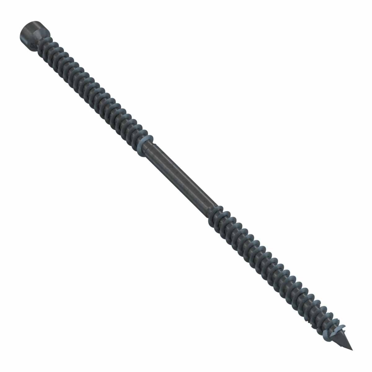 Simpson Strong-Tie SWD18614DBB Strong-Drive (0.180 x 6-1/4") Double-Barrier Double-Threaded Screw - Black (500 Pack)